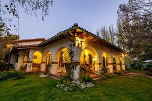 Um jardim em Casona La Chiquita