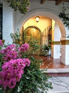 A fachada ou entrada em Casona La Chiquita