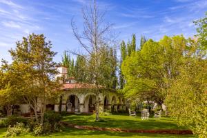 Um jardim em Casona La Chiquita