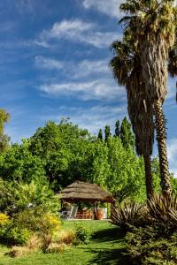 Um jardim em Casona La Chiquita
