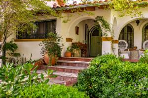 Um jardim em Casona La Chiquita
