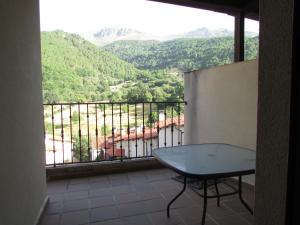 Widok na góry z tego apartamentu