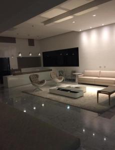 Χώρος καθιστικού στο Beach Class Ilha do Leite 2606