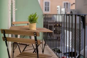 Balkon lub taras w obiekcie Teranga au coeur de la ville