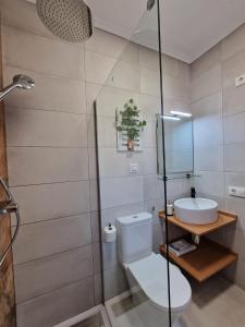 Koupelna v ubytování CASA CARLOS
