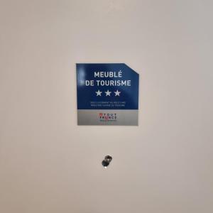 Certifikát, ocenenie alebo iný dokument vystavený v ubytovaní Lyon Montchat Villeurbanne Studio refait à neuf climatisation et parking privé