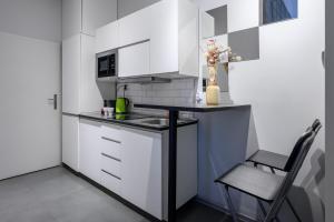 Kuchnia lub aneks kuchenny w obiekcie Rent-Apart City Center Lodz