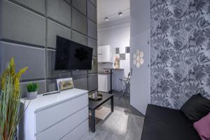 Kuchnia lub aneks kuchenny w obiekcie Rent-Apart City Center Lodz