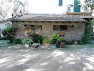 The building in which a panziókat is located