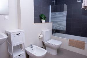 Kúpeľňa v ubytovaní Apartamentos Vernia 4-15
