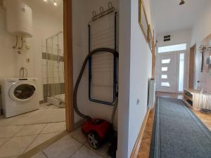 Kúpeľňa v ubytovaní Apartman Tinče + 37 fotografií
