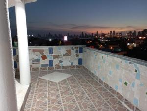 Balkón nebo terasa v ubytování Apartamentos Puertas de Cartagena 203