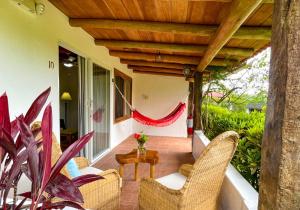 Istumisnurk majutusasutuses Enchanted Galapagos Lodge