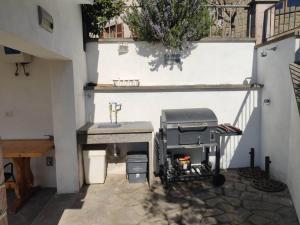 Μπαλκόνι ή βεράντα στο Casa vacanza Terrazza sul lago