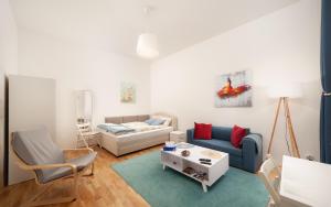 Posedenie v ubytovaní MALIXA - Apartment in the heart of Vienna next to Metro