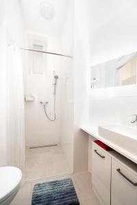 Kúpeľňa v ubytovaní MALIXA - Apartment in the heart of Vienna next to Metro