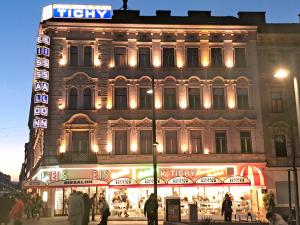 Budynek, w którym mieści się apartament