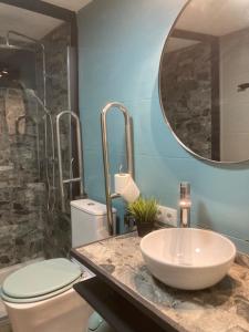 Koupelna v ubytování Villa Palma + 113 fotografií