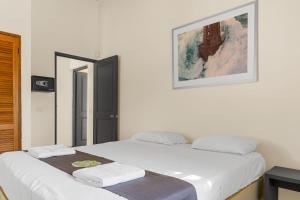 Letto o letti in una camera di Bandabou Breeze Curacao