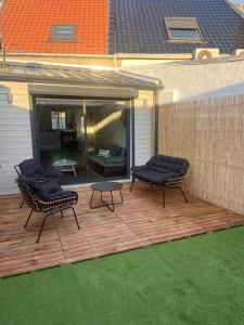 Patio alebo iná vonkajšia časť ubytovania « A la Mer des Caps »