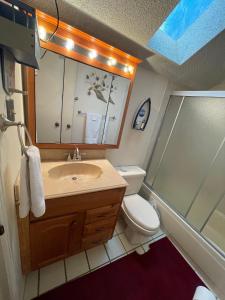 Heron's Sea Cottage with view of Space X and just minutes from South Padre Island的一间浴室