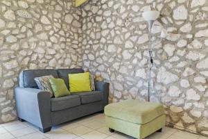 Area soggiorno di Bandabou Breeze Curacao