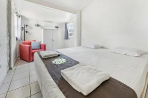 Letto o letti in una camera di Bandabou Breeze Curacao
