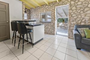 Area soggiorno di Bandabou Breeze Curacao