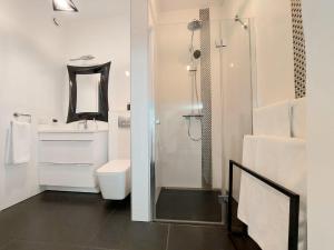 Kúpeľňa v ubytovaní Apartament Reformacka