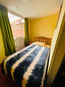 Letto o letti in una camera di Euro Hostal