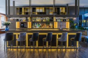 Lounge nebo bar v ubytování AC Hotel Valencia by Marriott
