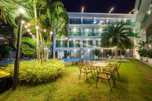 Zahrada ubytování Cozy Resort, A Boutique Hotel