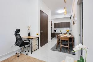 Kuchyň nebo kuchyňský kout v ubytování Sofea Suites @ Troika Kota Bharu #Wifi #Netflix + 37 fotografií