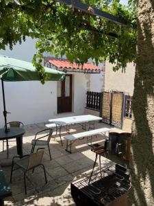 Αίθριο ή υπαίθριος χώρος στο da sciuri case vacanza Barisciano