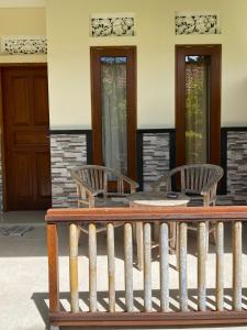 Balkón nebo terasa v ubytování Dede Cottage Ubud