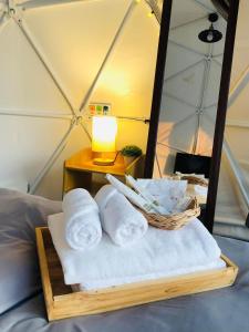 Style Paidoi Resort客房内的一张或多张床位