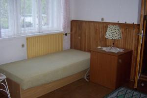 Giường trong phòng chung tại Privát Mirovice-Březnice