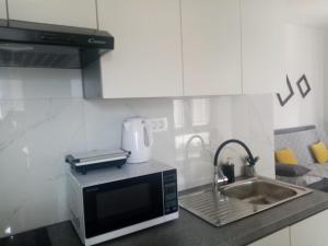 Apartman TONKOVIĆ的厨房或小厨房