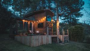 Vonkajšia záhrada v ubytovaní Le Chalet - Les Lodges de Praly