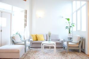 Posezení v ubytování Apartamento Carmen II