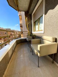 Balkon lub taras w obiekcie Eva Santa pola