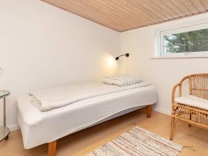 Postel nebo postele na pokoji v ubytování Holiday home Frøstrup VII