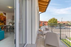 Balkon lub taras w obiekcie Appartamenti Villa Campo Rosso