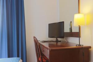 TV a/nebo společenská místnost v ubytování Casa del Regidor