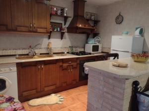 Kuchyňa alebo kuchynka v ubytovaní Casa Rural El Rincón del Valle