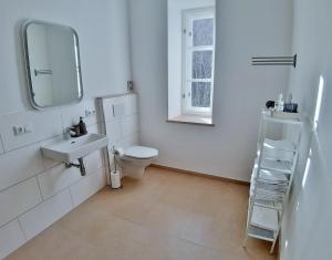 Kúpeľňa v ubytovaní Maria Theresia Berghaus Apartments