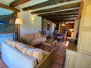 Zona de estar de Apartaments Els Llacs