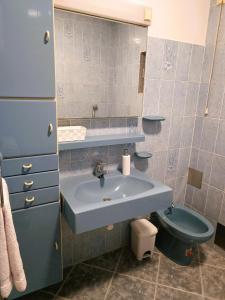 Koupelna v ubytování Apartment Katarina