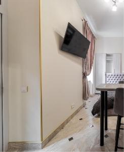 TV a/nebo společenská místnost v ubytování Luxury flat near Opera 2