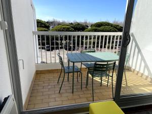 Balkón alebo terasa v ubytovaní Joli Studio Cabine - Port Camargue - Plage Sud